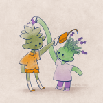 Radical kindness - plant buddies